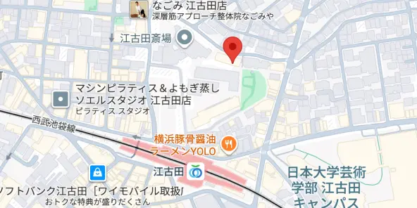 江古田教室周辺の地図